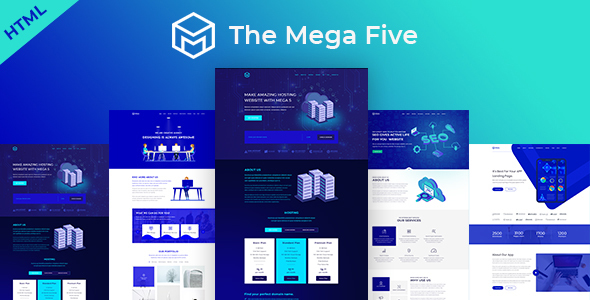 Mega5 Multipurpose HTML5 Template