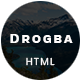 Drogba - One Page Portfolio - ThemeForest Item for Sale