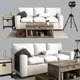 Pottery barn Buchanan Square Arm Upholstered Sofa 3d - 3DOcean Item for Sale