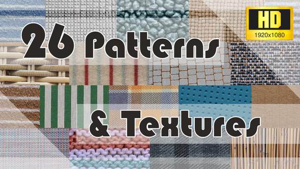Patterns & Textures - 26 Loops