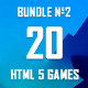 20 HTML5 Games + Mobile Version!!! MEGA BUNDLE №2 (Construct 2 / CAPX) - CodeCanyon Item for Sale