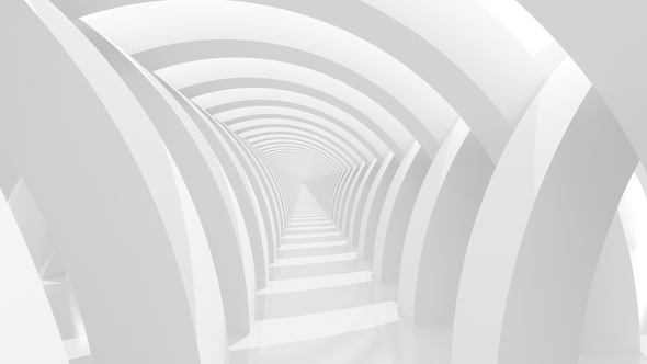 Empty White Corridor alt