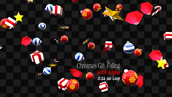 Christmas Gift Falling  alt
