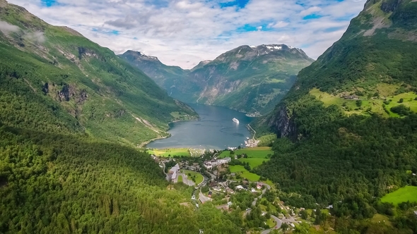 Geiranger Fjord, Beautiful Nature Norway