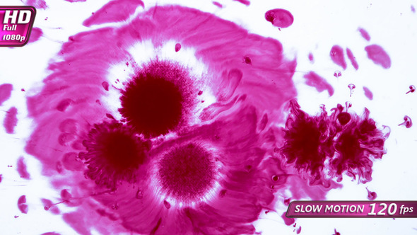 Drop of Red Ink on White alt