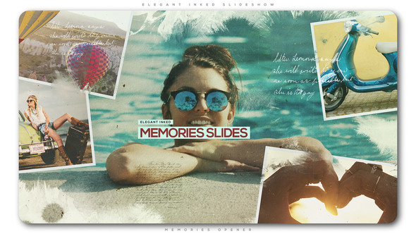 Elegant Inked Memories Slideshow