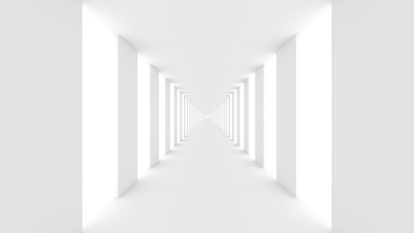 Empty White Corridor alt