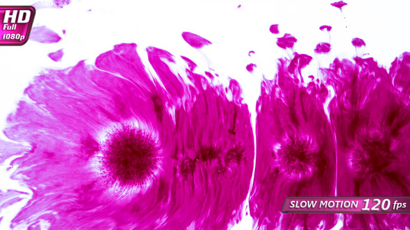 Bright Ink Stains on White alt