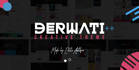 Derwati - Trendy & Creative Portfolio Theme