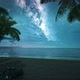 Beach at night with stars 4K - VideoHive Item for Sale