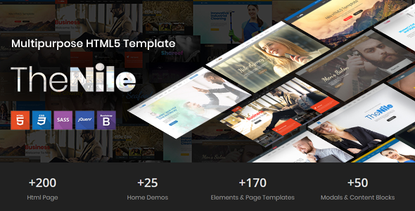 TheNile - Multipurpose HTML Template