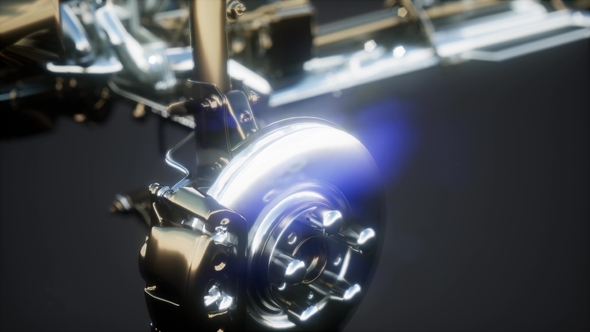 Detailed Car Engine and Other Parts alt