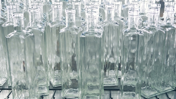 Empty Bottles Go on a Line in Row