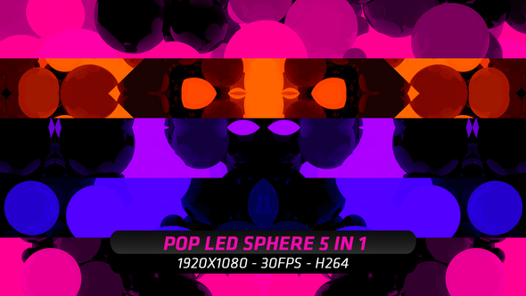 Pop Led Sphere 5 in 1