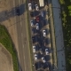 Huge Traffic Jam on the Road. Top View. - VideoHive Item for Sale