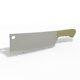 Chopping Knife Model Low Poly - 3DOcean Item for Sale
