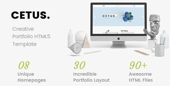 CETUS - Creative Portfolio HTML5 Template