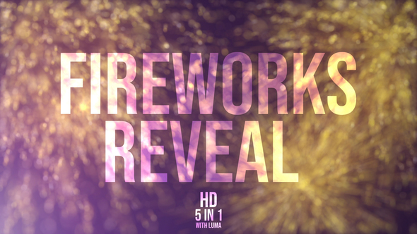 Golden Fireworks Reveal alt