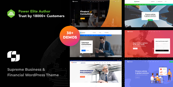 Businext - Business, Finance & Crypto Currency WordPress Theme