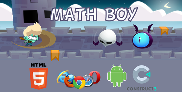 Math Boy - gra edukacyjna HTML5