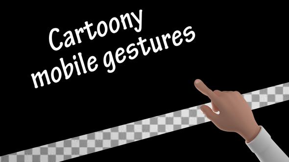 Cartoony Mobile Gestures