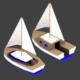 Medium Size Sailing Boats - 3DOcean Item for Sale