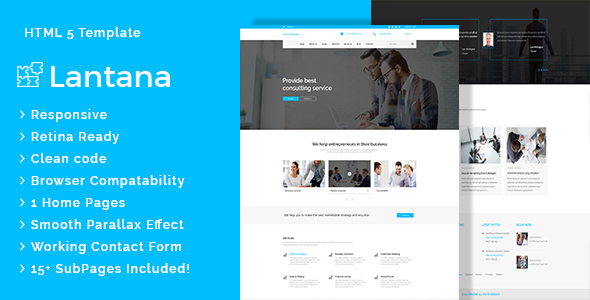 Lantana - Business Consulting and Professional Services HTML Template