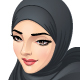 Muslim Woman in Hijab - GraphicRiver Item for Sale