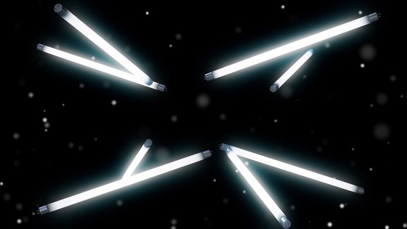 White Neon Lights Background 2 alt