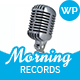Morning Records - A Stylish Sound Electronic Studio WordPress Theme - ThemeForest Item for Sale
