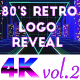 80's Retro Logo Reveal vol.2 - VideoHive Item for Sale