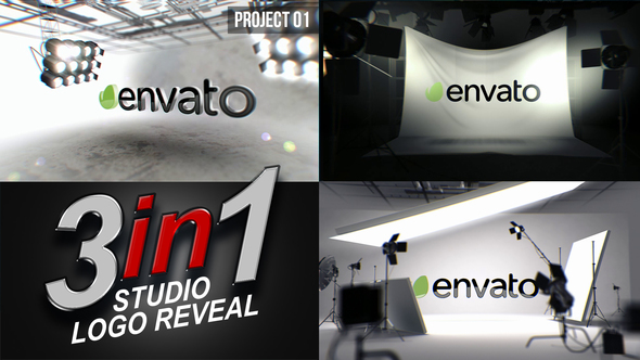 3in1 Studio Logo Reveal