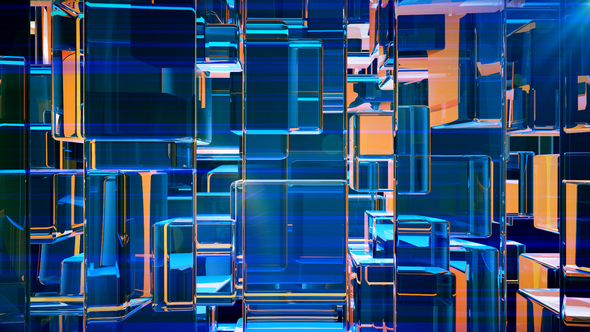 Blue Orange Glass alt