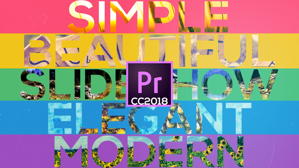 Colorful Simple Slideshow