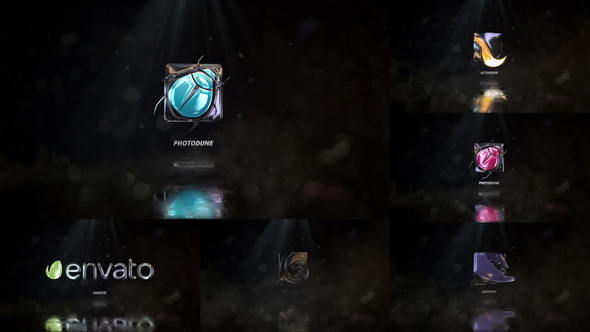 Elegant Glossy Logo alt