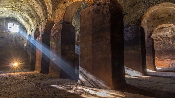 Cisternoni Della II Legione Partica in Beautiful Town of Albano Laziale, Italy