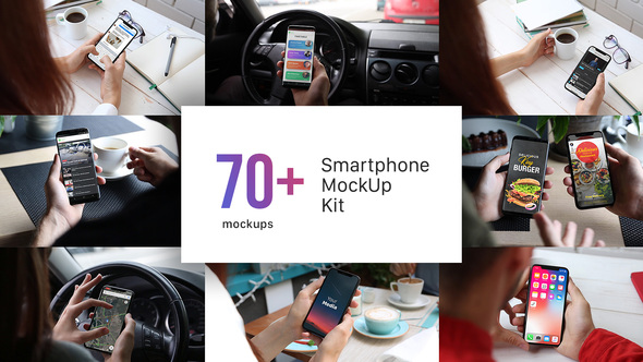 Smartphone Mockup Kit
