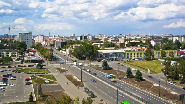Kharkiv City From Above . Ukraine