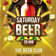 Saturday Beer Party - GraphicRiver Item for Sale
