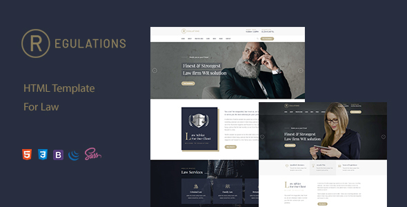 Regulations – Lawyers Attorneys and Law Firm HTML Template