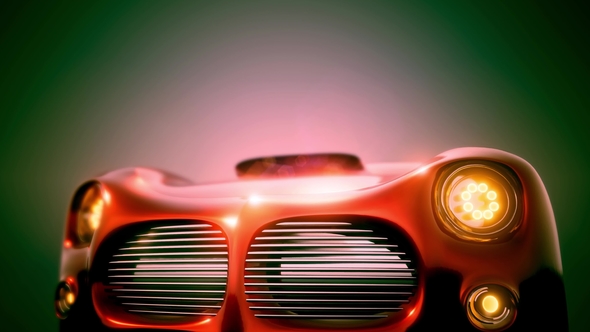 Luxury Brandless Sport Car alt