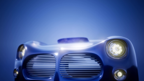 Luxury Brandless Sport Car alt