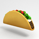 Cartoon Taco - 3DOcean Item for Sale