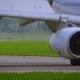 Airplane Get Ready To Take Off. Hot Air From Jet Engine - VideoHive Item for Sale