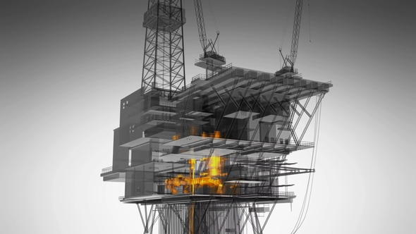 Rotate Oil and Gas CentralPprocessing Platform alt