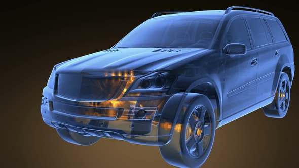 Transparent Car Rotate alt