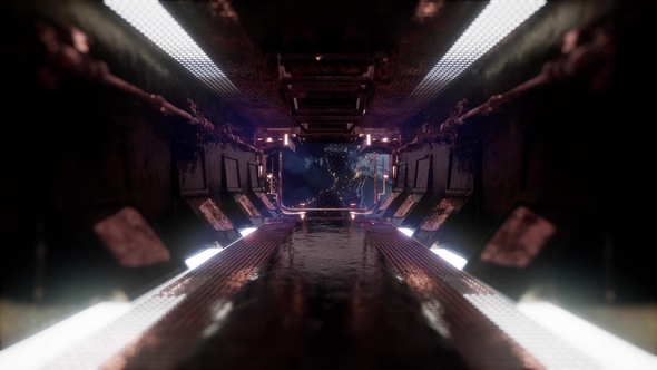 Ride in a Spaceship Tunnel alt