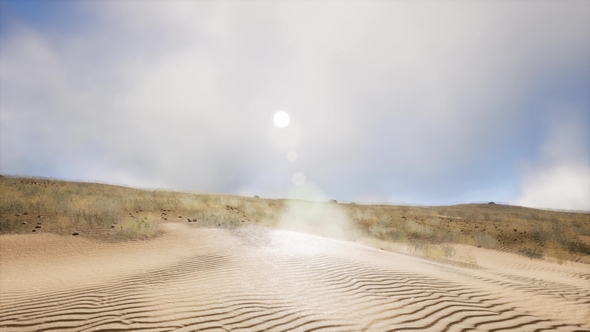 Erg Chebbi Dunes in the Sahara Desert