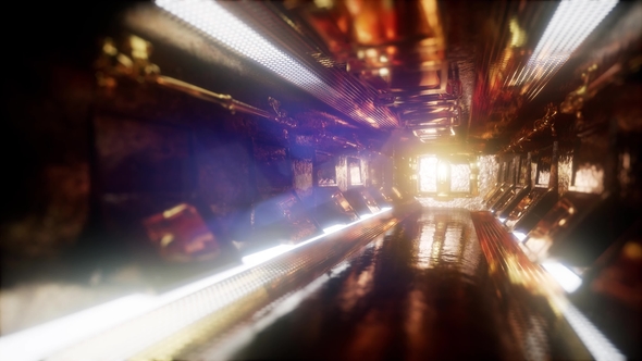 Ride in a Spaceship Tunnel alt