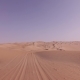 Car Trip on the Beautiful Sand Dunes in Rub Al Khali Desert Stock Footage Video - VideoHive Item for Sale